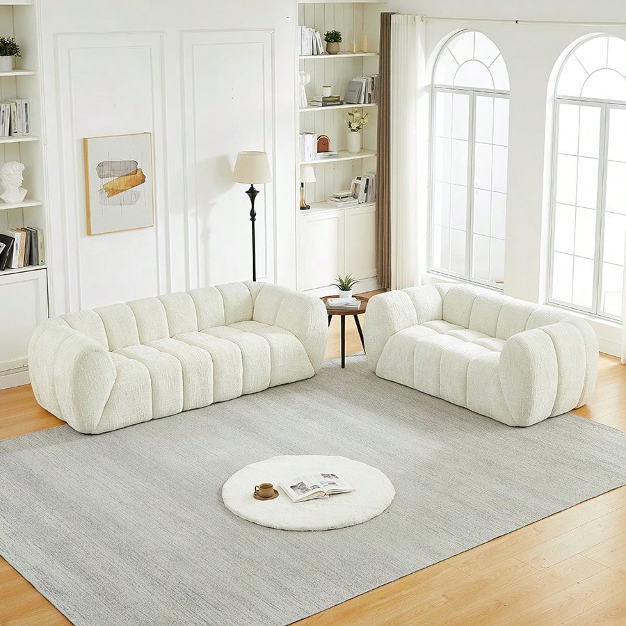 Modern Boneless 2-Seater/ 3-Seater Sofa Cloud Couch